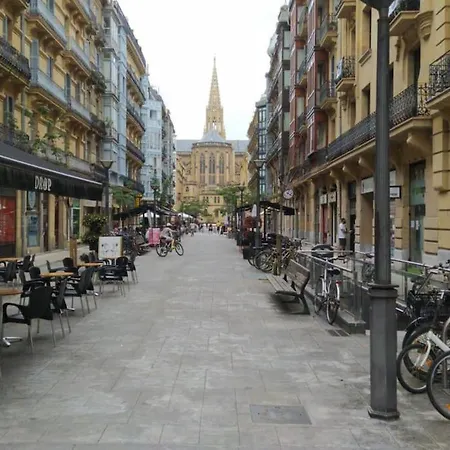 Centrico Y Amplio. Impecable. Restaurantes Bares شقة سان سيباستيان